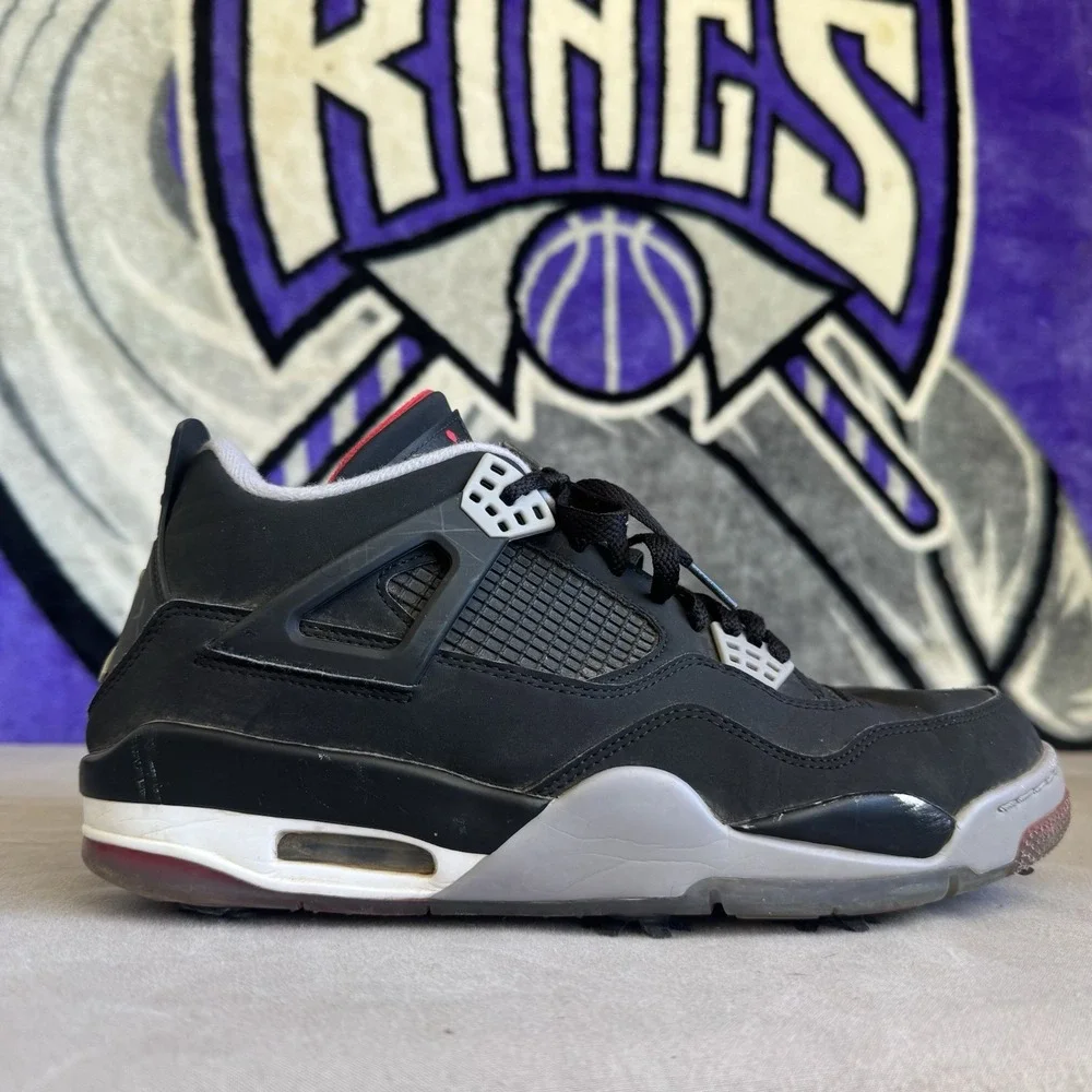 Size 11.5 - Air Jordan Air Jordan 4 Golf 'Bred' Men's CU9981-002
